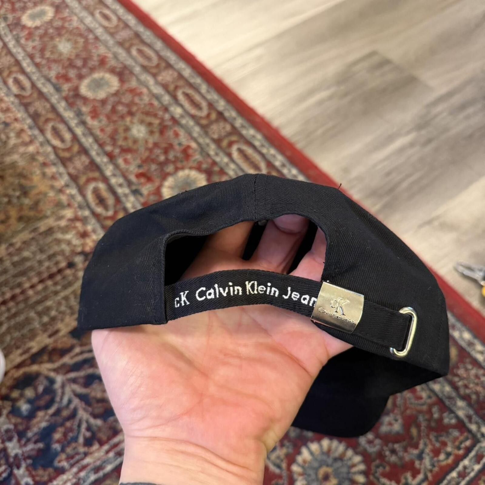 Calvin Klein vintage Calvin Klein jeans strapback hat 00s OS Size ONE SIZE - 3 Thumbnail