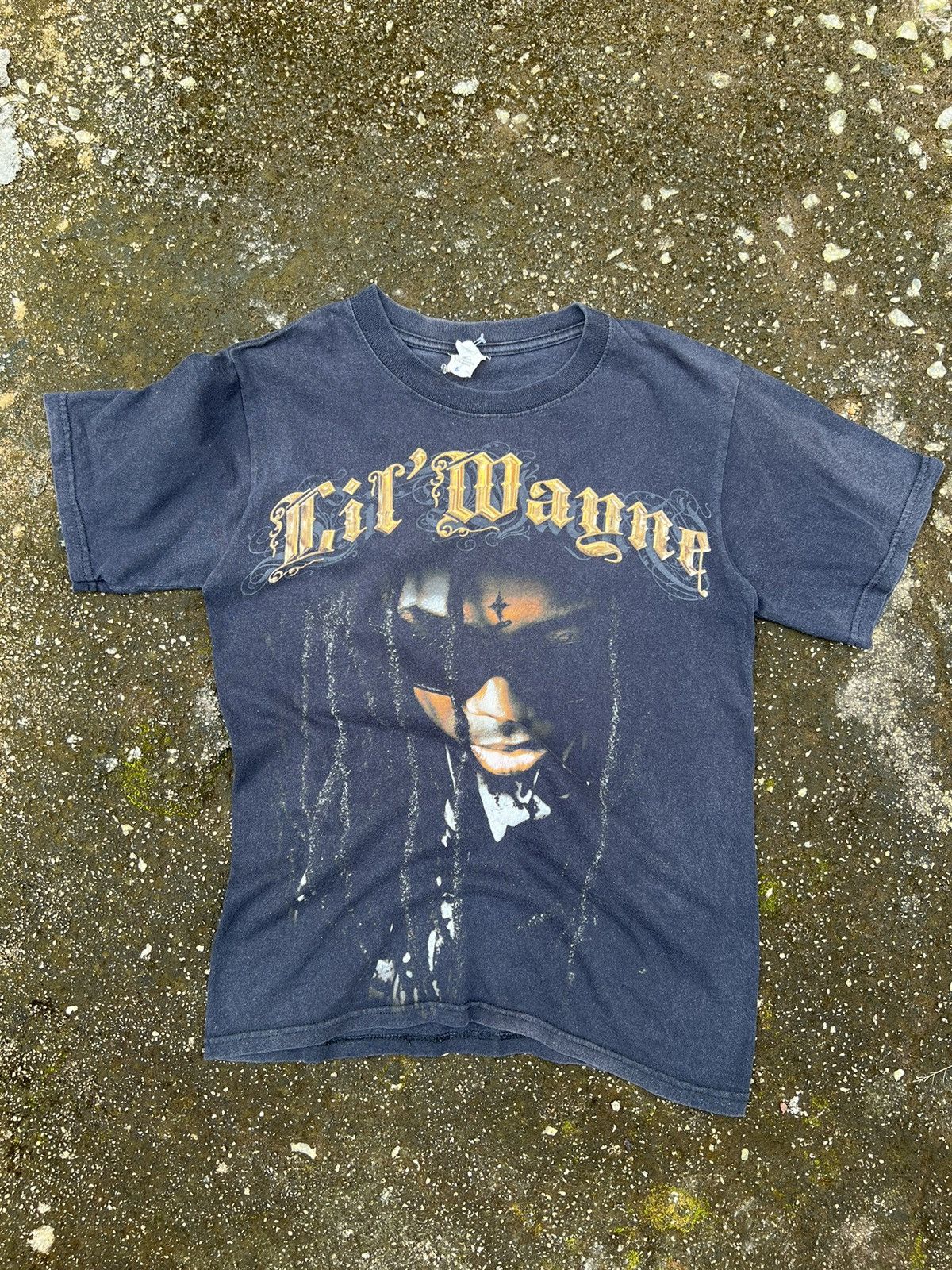 Lil Wayne Vintage Lil Wayne Rap Tees Shirt By Anvil Size US S / EU 44-46 / 1 - 7 Thumbnail