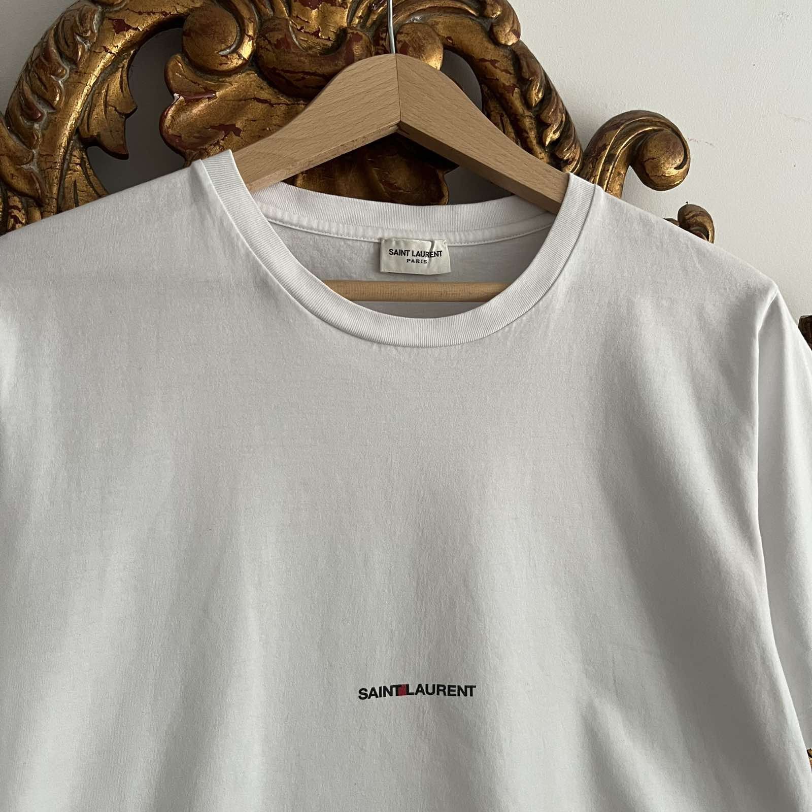 Yves Saint Laurent Yves Saint Laurent Logo YSL T-Shirt Size M / US 6-8 / IT 42-44 - 5 Thumbnail