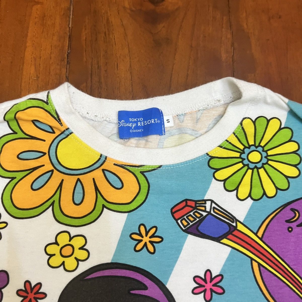 Disney Disney Mickey mouse Floral Hawaii Shirt FulPrint Size US S / EU 44-46 / 1 - 4 Thumbnail