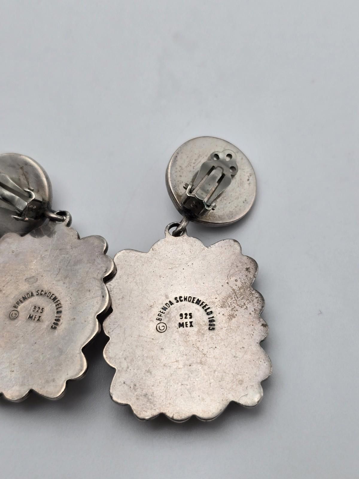 Other STERLING SILVER BRENDA SCHOENFELD DESIGNER BALL EARRINGS Size ONE SIZE - 3 Thumbnail