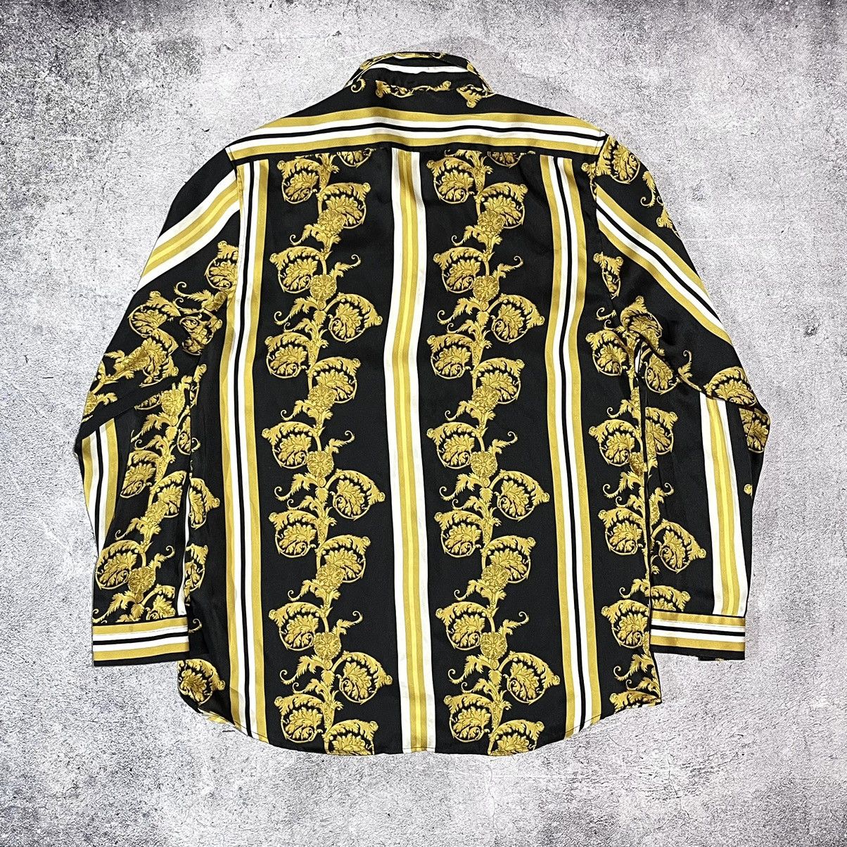 Versace × Vintage × Zara ❤️‍🔥 Vintage Versace Style ZARA Premium Shirt Medusa Size M - L Size US L / EU 52-54 / 3 - 4 Thumbnail