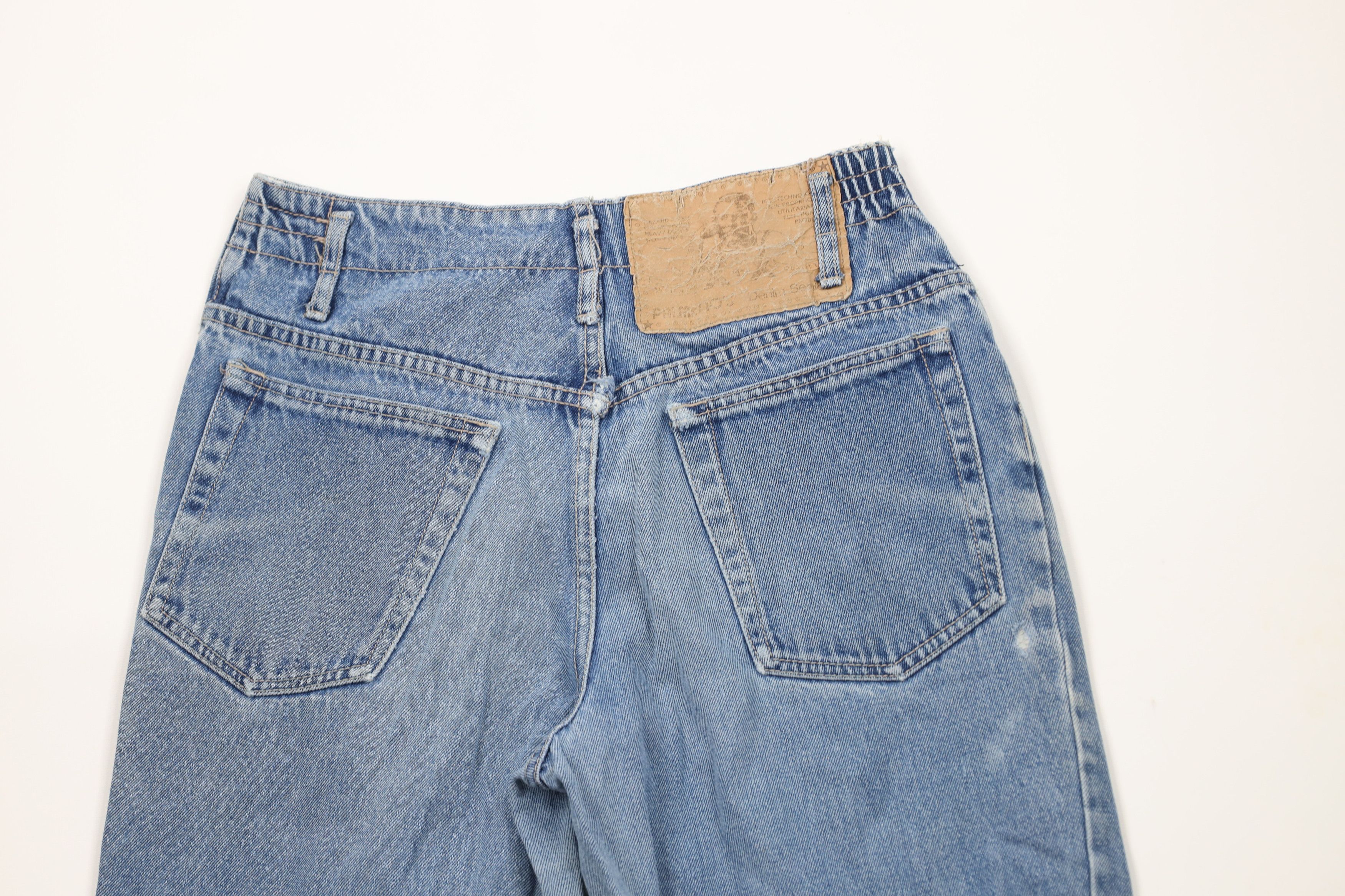 Vintage Vintage 90s Streetwear Tapered Leg Denim Jeans Blue Size 32" / US 10 / IT 46 - 12 Thumbnail