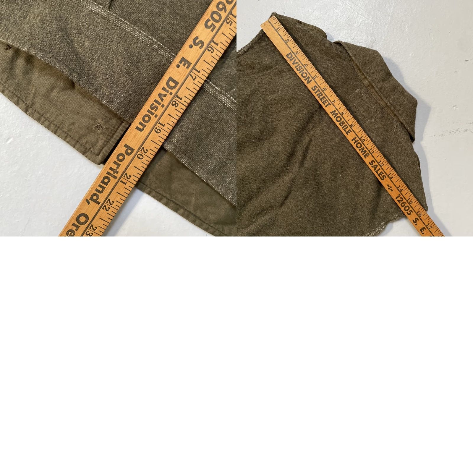 Vintage Denim & Supply Ralph Lauren Women’s Vintage Military Style Army Officer Vest L Green Army 40s 30s Americana Heritage Captain Field Womens Size L / US 10 / IT 46 - 9 Thumbnail