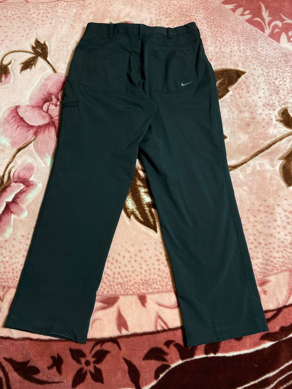 Nike × Vintage 90’s NIKE BAGGY TRACK PANTS Y2K SWOOSH LOGO Size US 34 / EU 50 - 18 Thumbnail