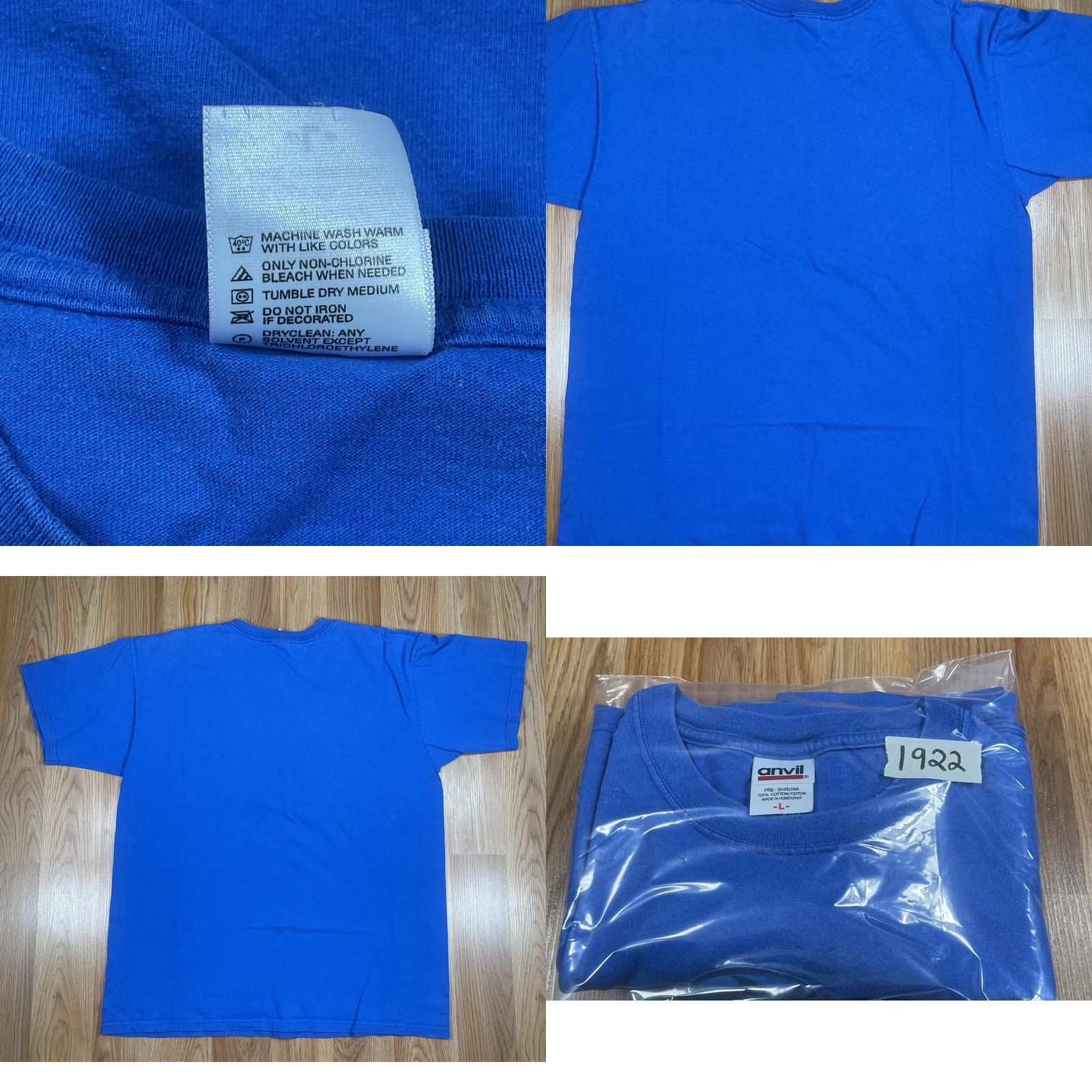 Anvil Anvil Graphics T-Shirt Mens L Large CrewNeck Short Sleeve SeaWorld San Diego Size US L / EU 52-54 / 3 - 8 Thumbnail