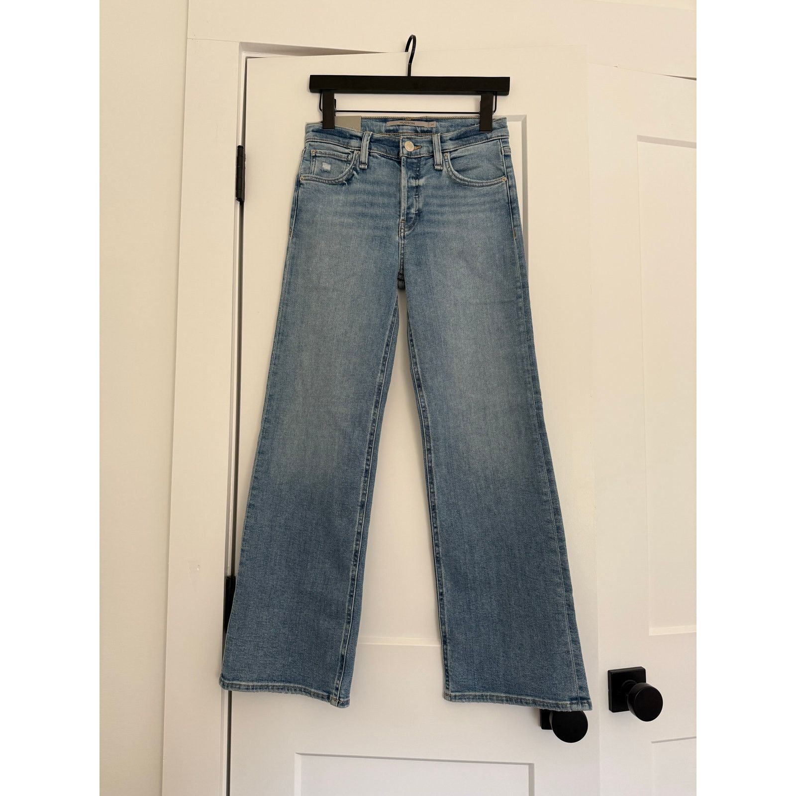 Hudson $245 New Hudson Rosie High Rise Wide Leg Ankle - 24 Size 24" / US 00 / IT 34 - 5 Thumbnail