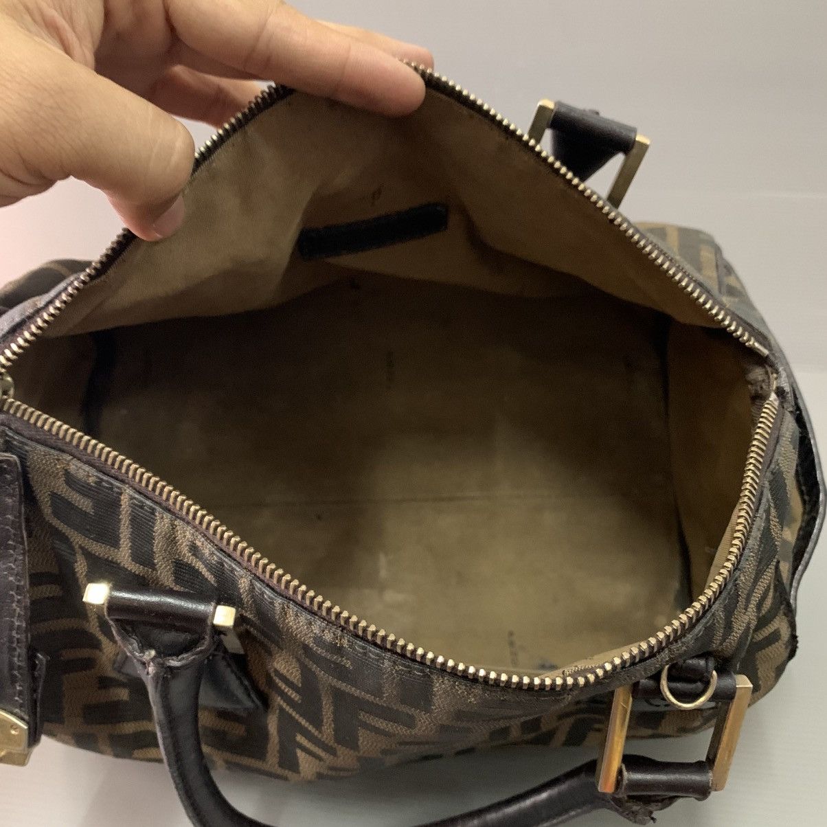 Fendi Fendi Zucca Boston Speedy Bag Size ONE SIZE - 16 Thumbnail