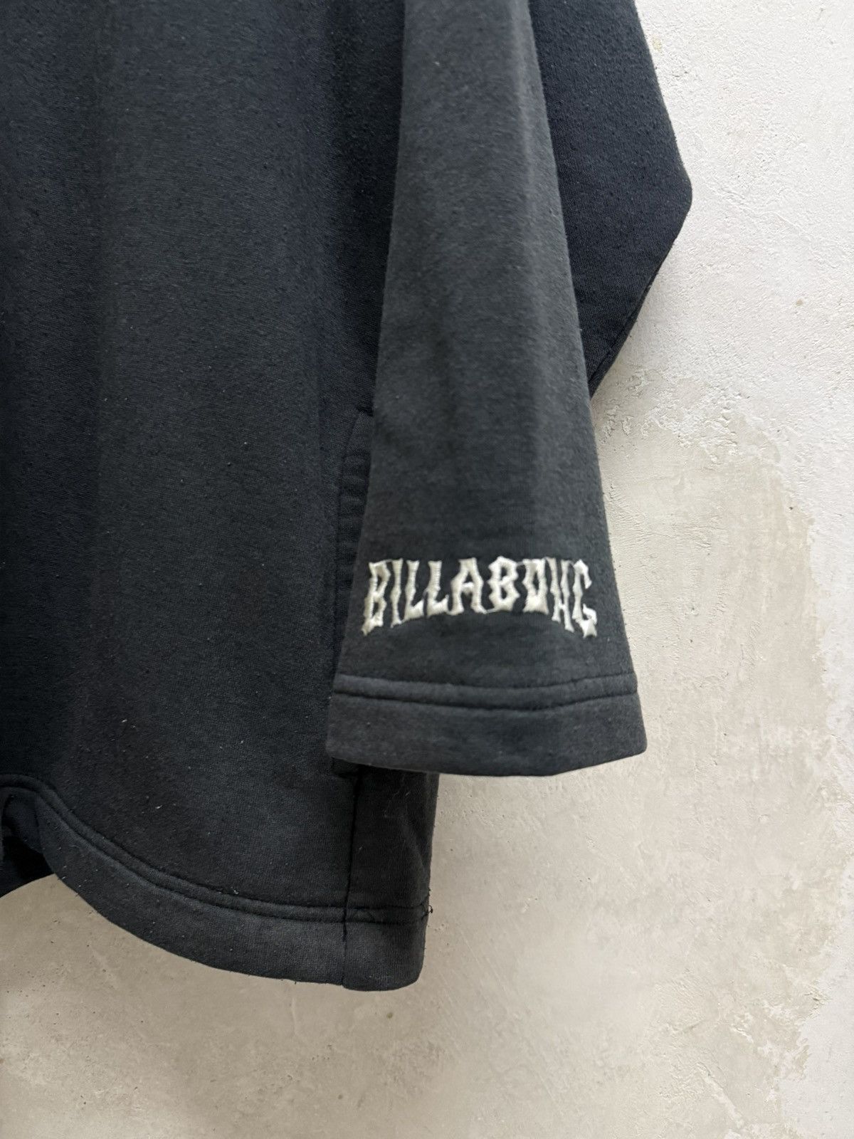 Vintage Vintage 90s Billabong Embroidery Flame Surfwear Baggy Hoodie Size US XL / EU 56 / 4 - 4 Thumbnail
