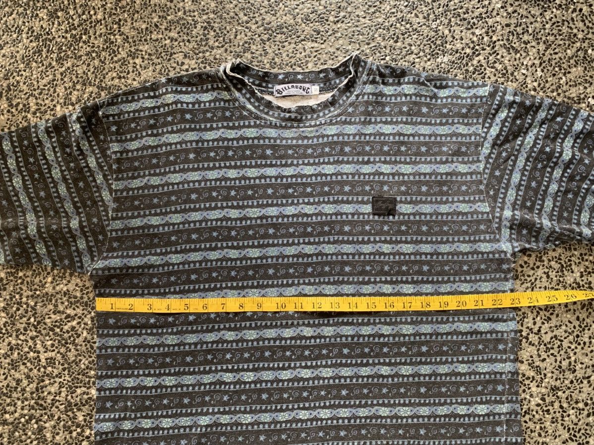 Billabong Vintage 90s Billabong Striped Surf/Surfing/Surfboards Tshirt Size US S / EU 44-46 / 1 - 8 Thumbnail