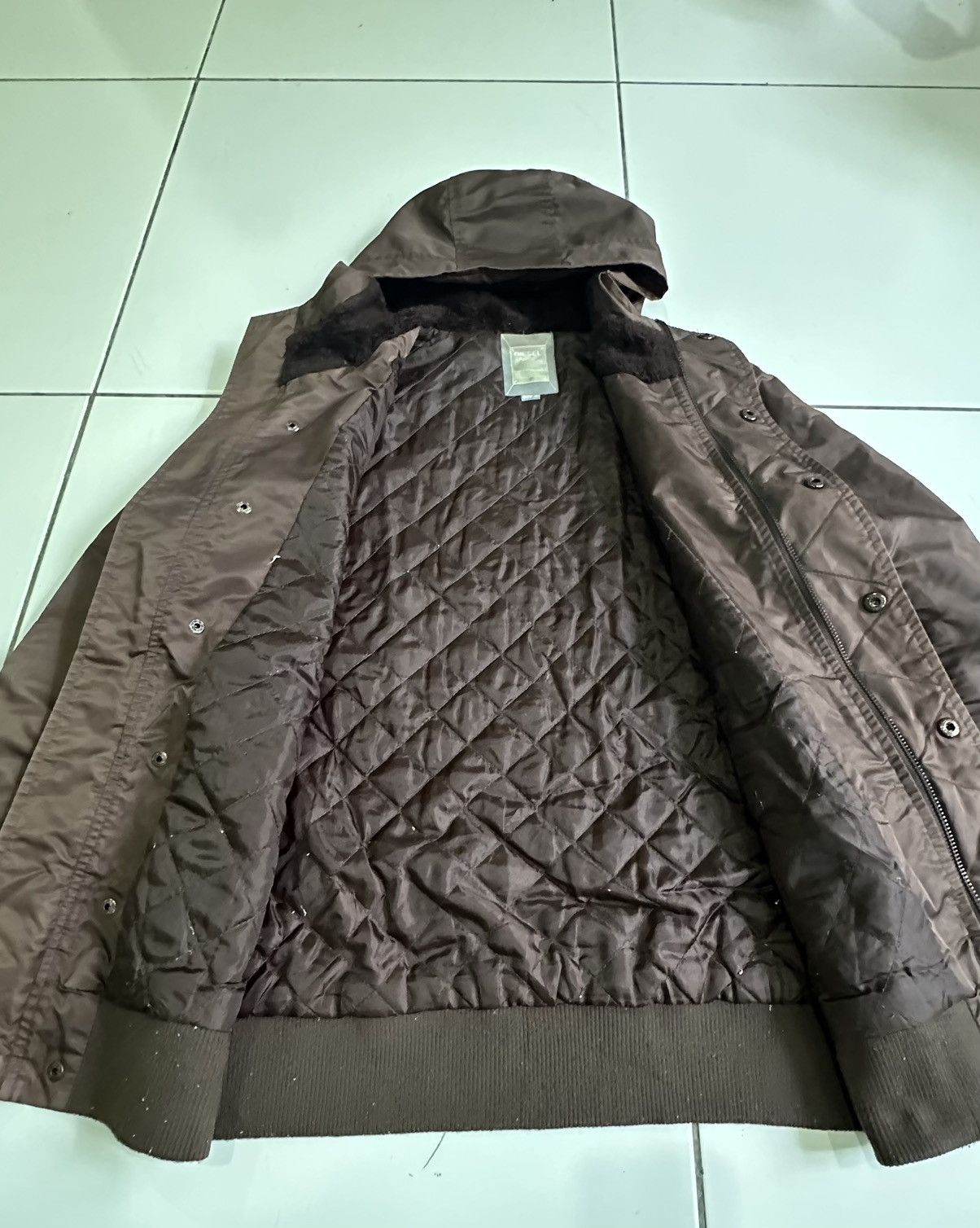 Bodega × Diesel Diesel Quilted multipockets brow Hoodie jackets Size M / US 6-8 / IT 42-44 - 5 Thumbnail