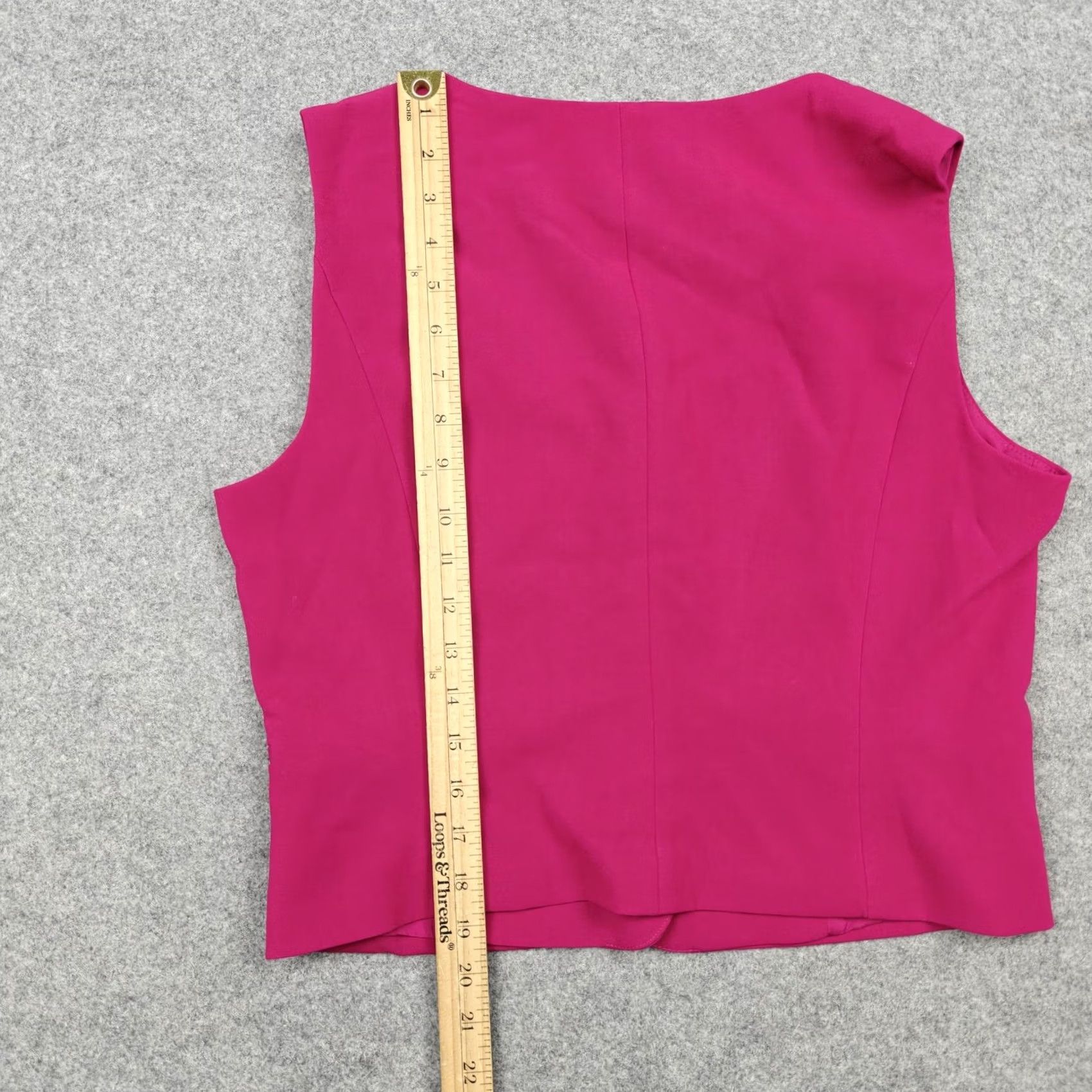 Christian Lacroix VINTAGE? No. Christian Lacroix Vest Womens Medium Pink Tailored Lined Suit Five Button Size M / US 6-8 / IT 42-44 - 6 Thumbnail