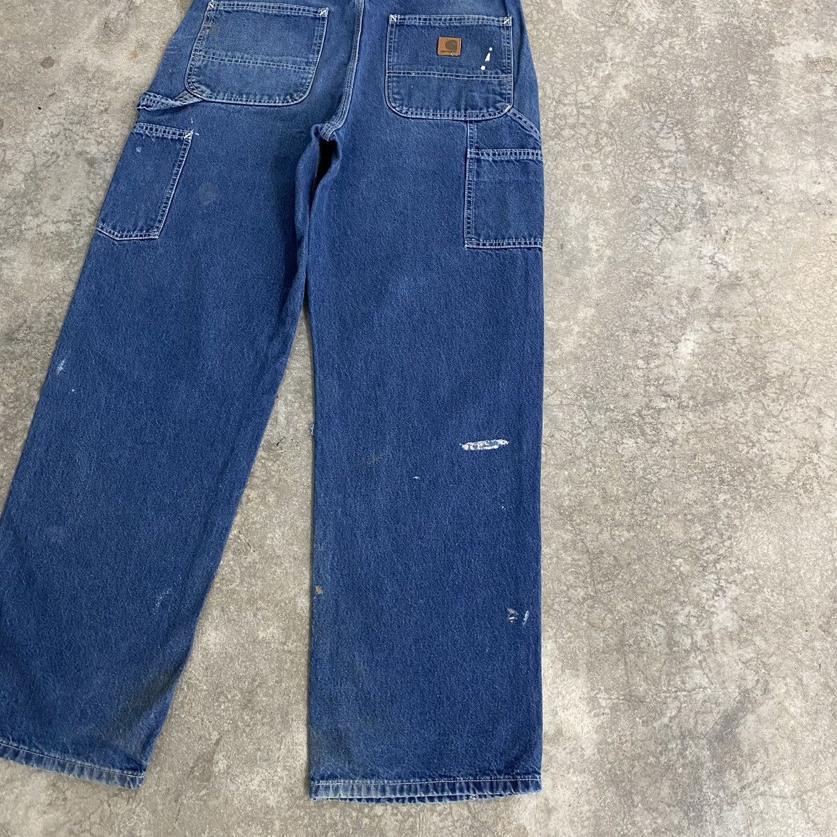 Carhartt Vintage Carhartt Splatter Painter Workwear Denim Jeans Size US 36 / EU 52 - 20 Thumbnail