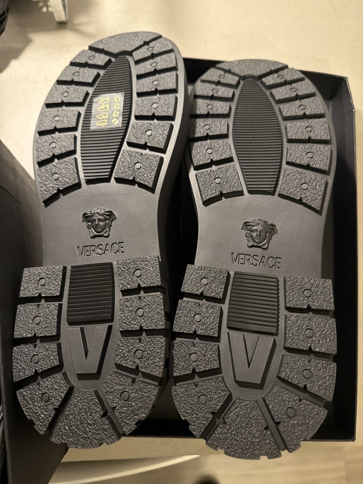 Versace Versace Medusa Leather Loafers Size US 12 / EU 45 - 6 Thumbnail