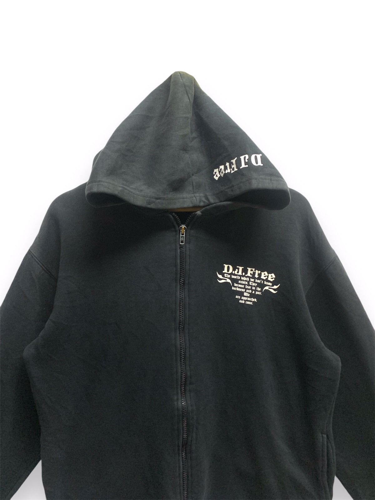 Japanese Brand × Vintage DJ FREE Hoodie Dragon Logo Size US L / EU 52-54 / 3 - 2 Thumbnail