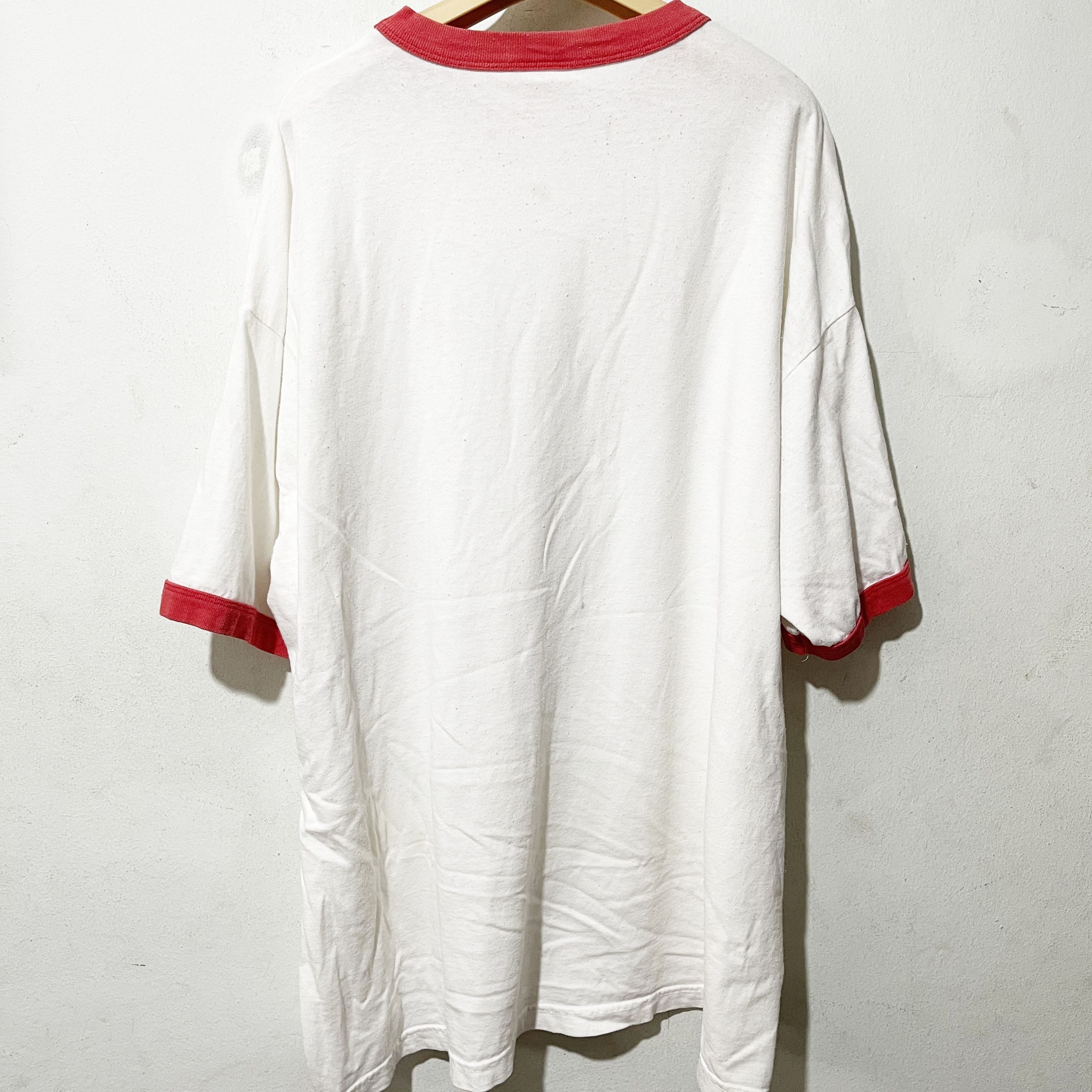 Vintage Vintage 90s Scratch and sniff Ringer Tee Size US XL / EU 56 / 4 - 3 Thumbnail