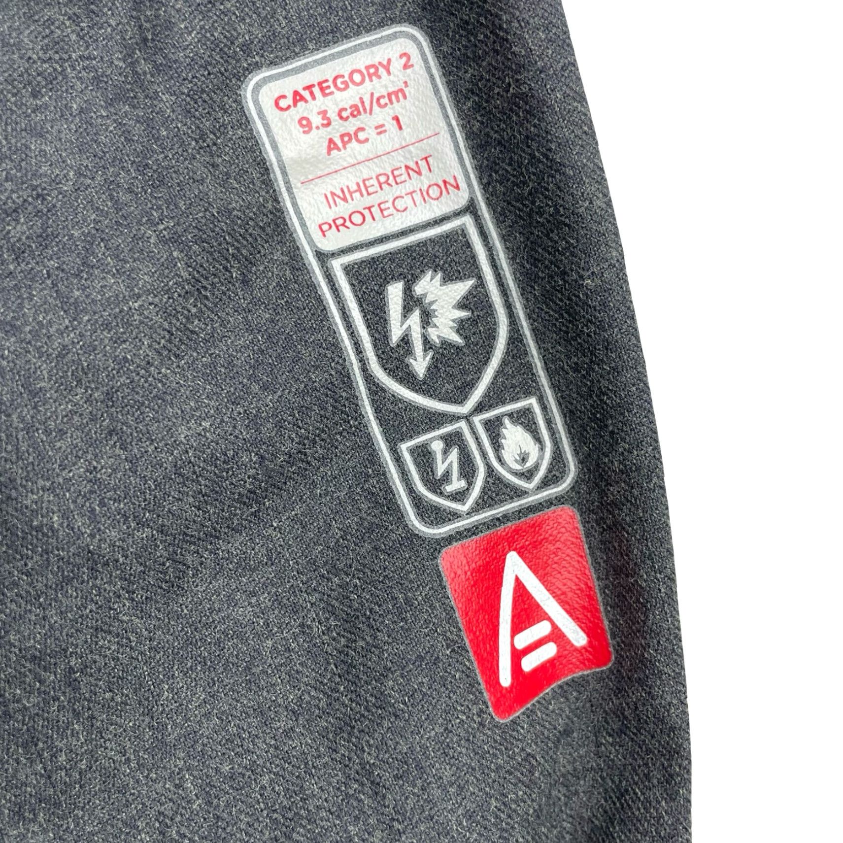 Vintage Strata Men's SFX302 FR ARC Rated Work Shirt Large Gray Size US L / EU 52-54 / 3 - 4 Thumbnail