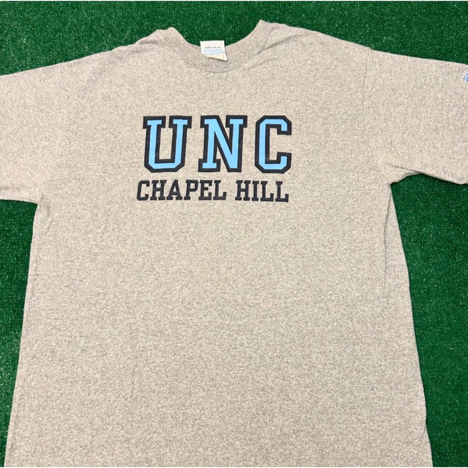 Vintage VINTAGE UNC Tarheels VTG Shirt Mens Size Large Gray 90s College Sports University Hip Hop Shirt - Mens L Size US L / EU 52-54 / 3 - 3 Thumbnail