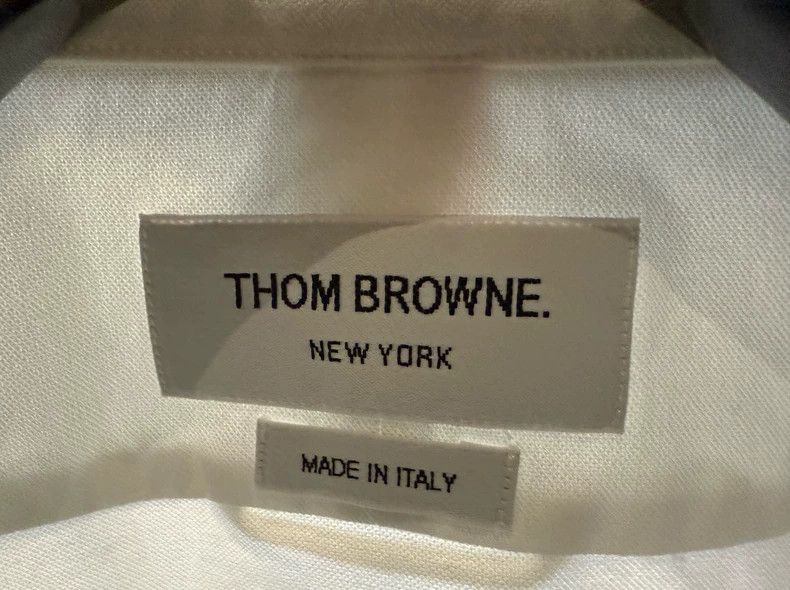 Thom Browne Thom BrowneClassic four-bar shirt 2503-Nextarrow Size US XS / EU 42 / 0 - 3 Thumbnail