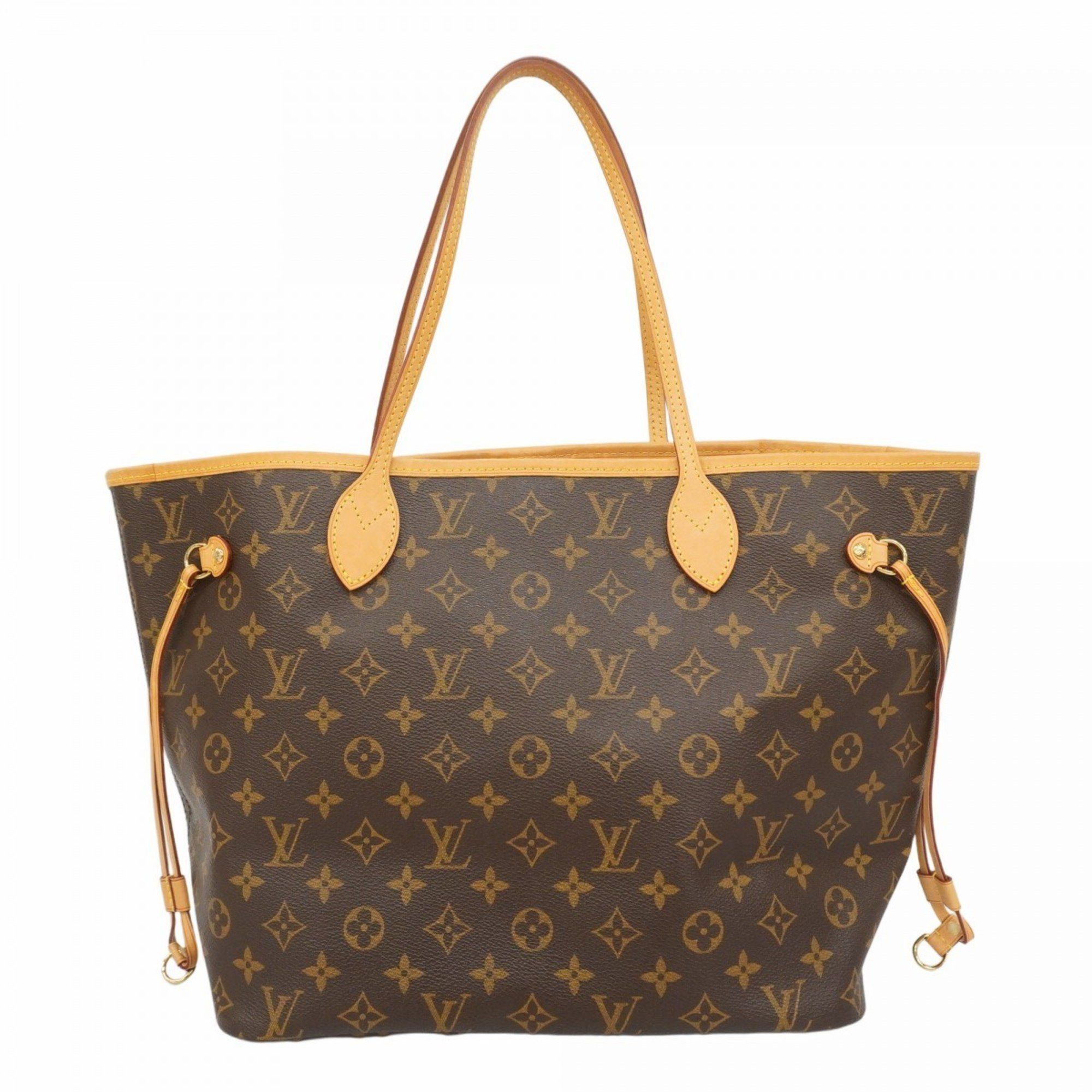 Louis Vuitton Tote Bag Monogram Neverfull Mm M40998 Brown Pimon Women's