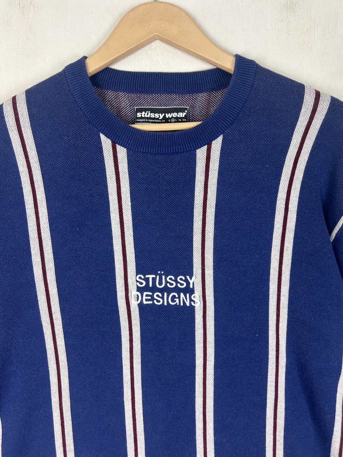 Stussy × Vintage Vintage Y2K Stussy Design Straight line art by Stussy Wear Size US M / EU 48-50 / 2 - 5 Thumbnail