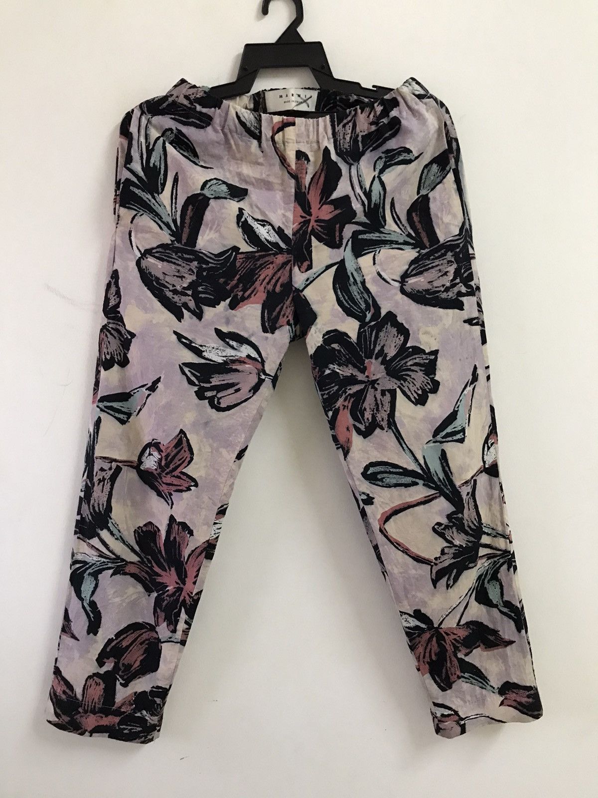 Marni Marni Floral Printed Pants Size US 30 / EU 46 - 1 Thumbnail