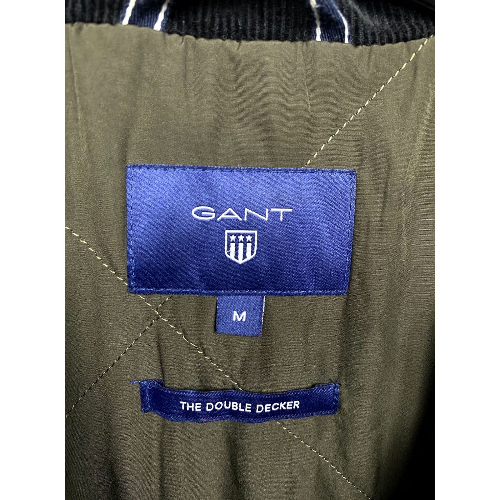 Gant VINTAGE GANT The Double Decker Jacket Mens M Black Cotton Windbreaker Shirt Size US M / EU 48-50 / 2 - 3 Thumbnail
