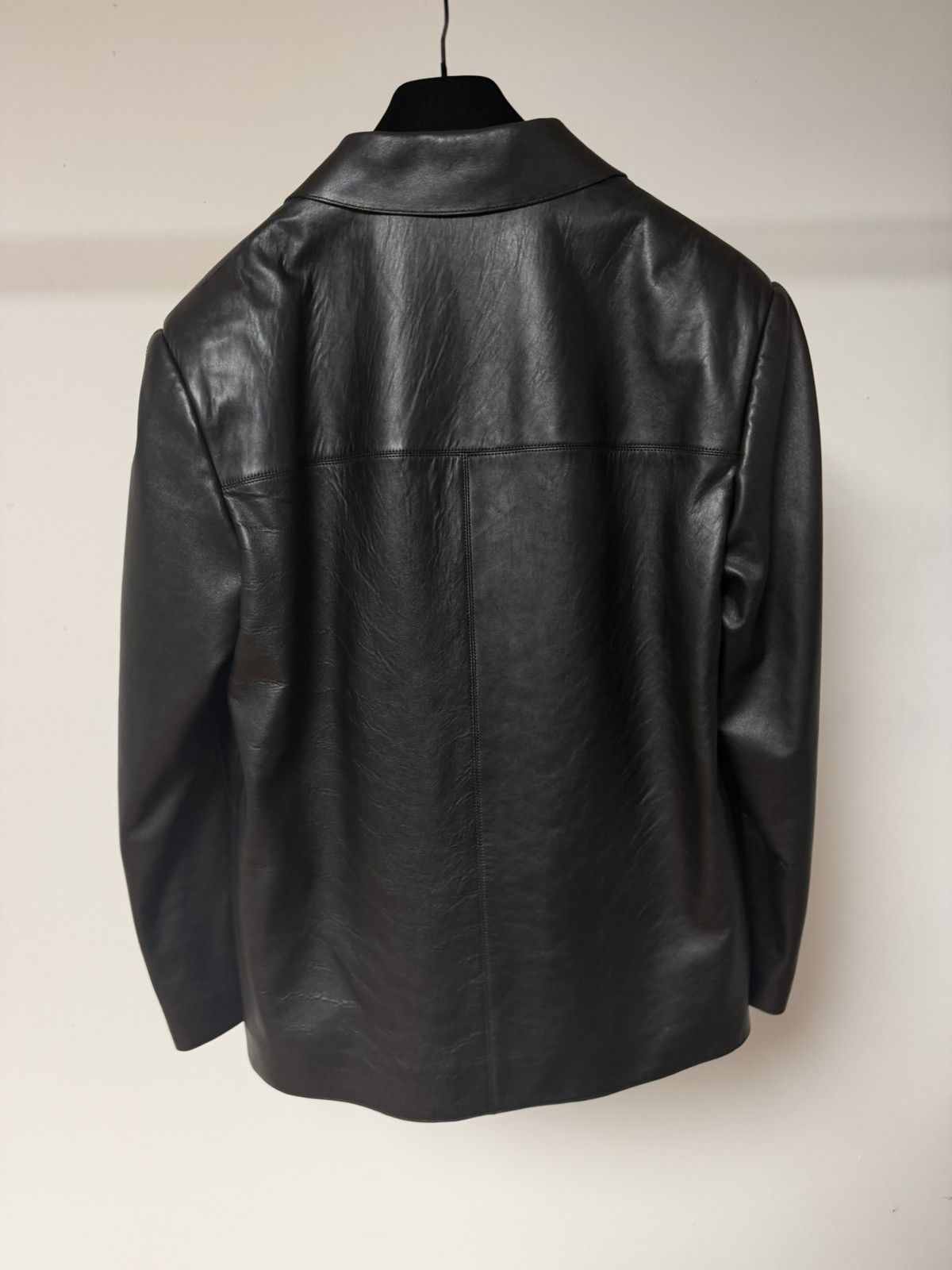 Gucci DEMNA - SS26 Nerd Soft Nappa Leather Jacket 50 Size US M / EU 48-50 / 2 - 14 Thumbnail