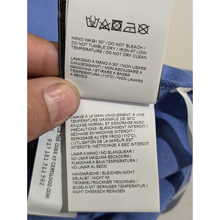 Off-White o1rshd1 SMR-Ibiza T-Shirt in Blue White Size US S / EU 44-46 / 1 - 22 Thumbnail
