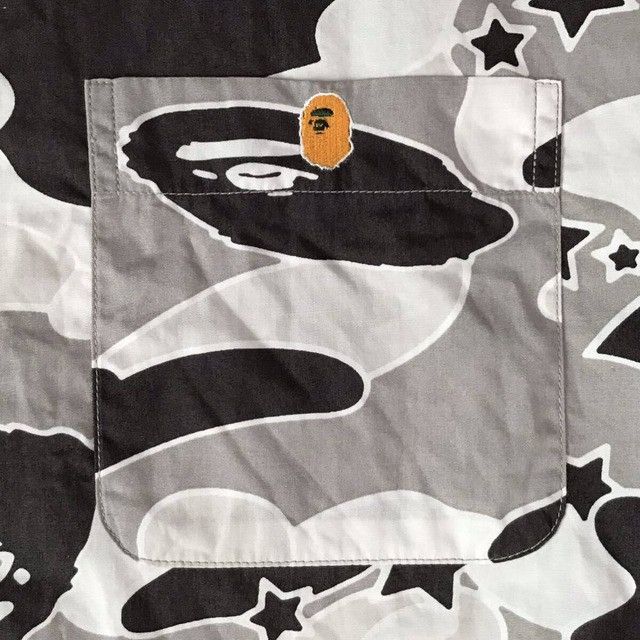 Bape × Nigo 🔥Vintage🔥 BAPE STA camo shirt a bathing ape star NIGO Size US S / EU 44-46 / 1 - 3 Thumbnail