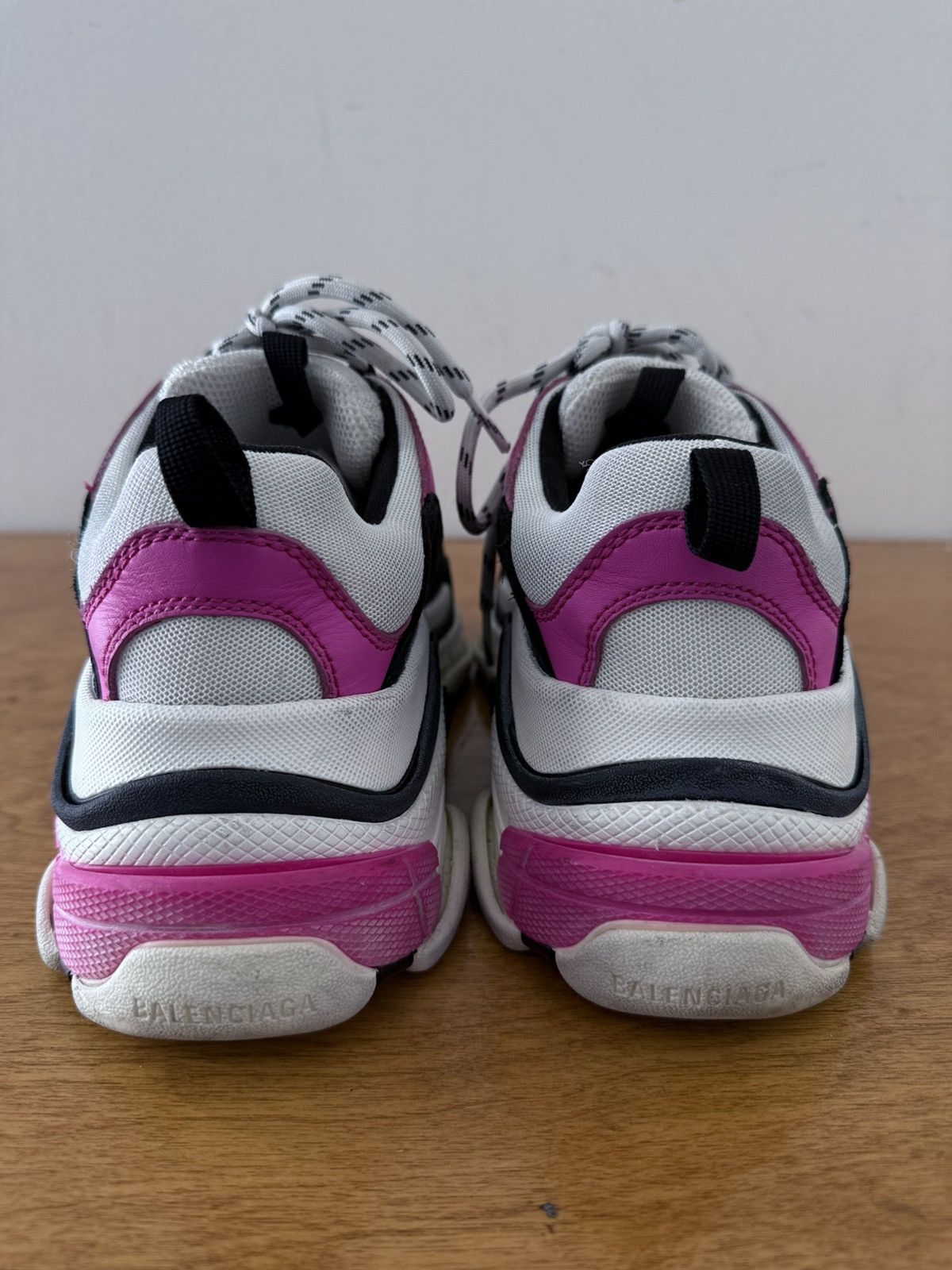 Balenciaga Balenciaga Triple S Pink Black White - EU 40 - Gently Worn Size US 10 / IT 40 - 8 Thumbnail