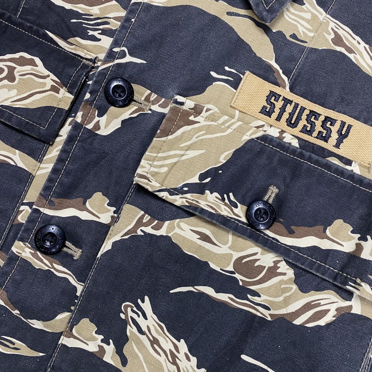 Stussy Vintage Stussy BDU Camouflage Tiger Military Jacket Size US L / EU 52-54 / 3 - 9 Thumbnail