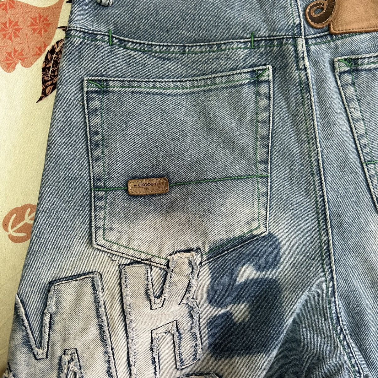 Akademiks Genuine Vintage Y2K Akademics Sick Baggy Jeans 👖 Size US 30 / EU 46 - 21 Thumbnail