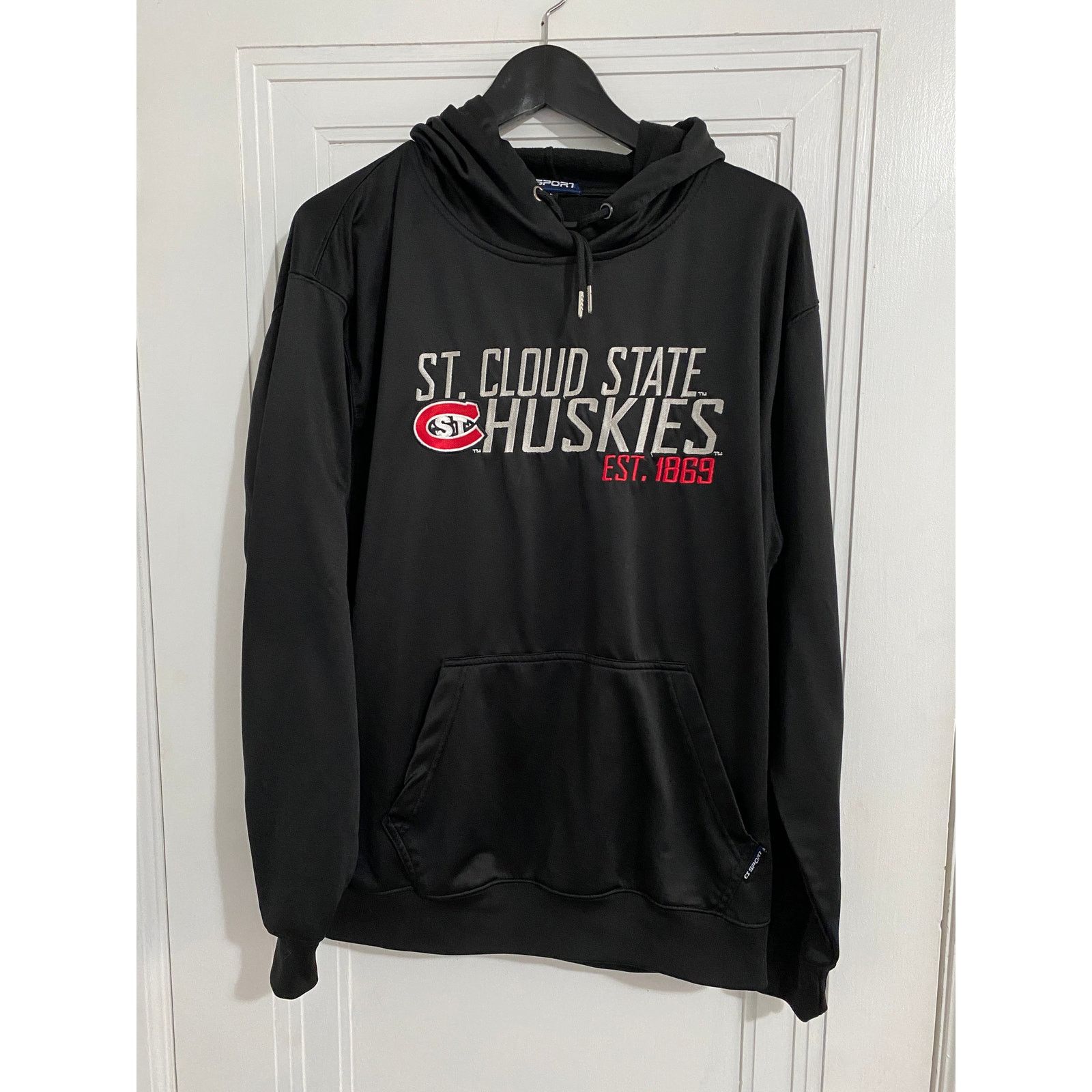 NCAA St. Cloud State University Huskies Black Hoodie Size Large Size US L / EU 52-54 / 3 - 1 Thumbnail