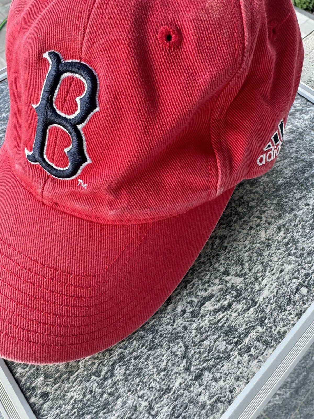 Adidas × MLB × Vintage Vintage 2003 Adidas Boston Red Sox MLB Cap Size ONE SIZE - 8 Thumbnail