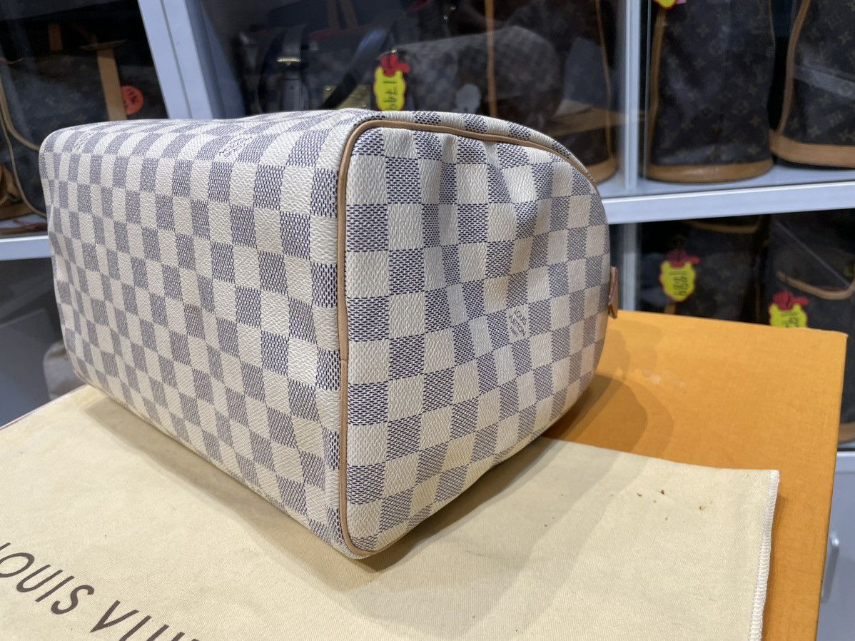 Louis Vuitton AUTHENTIC LOUIS VUITTON DAMIER AZURE SPEEDY 30 Size ONE SIZE - 17 Thumbnail