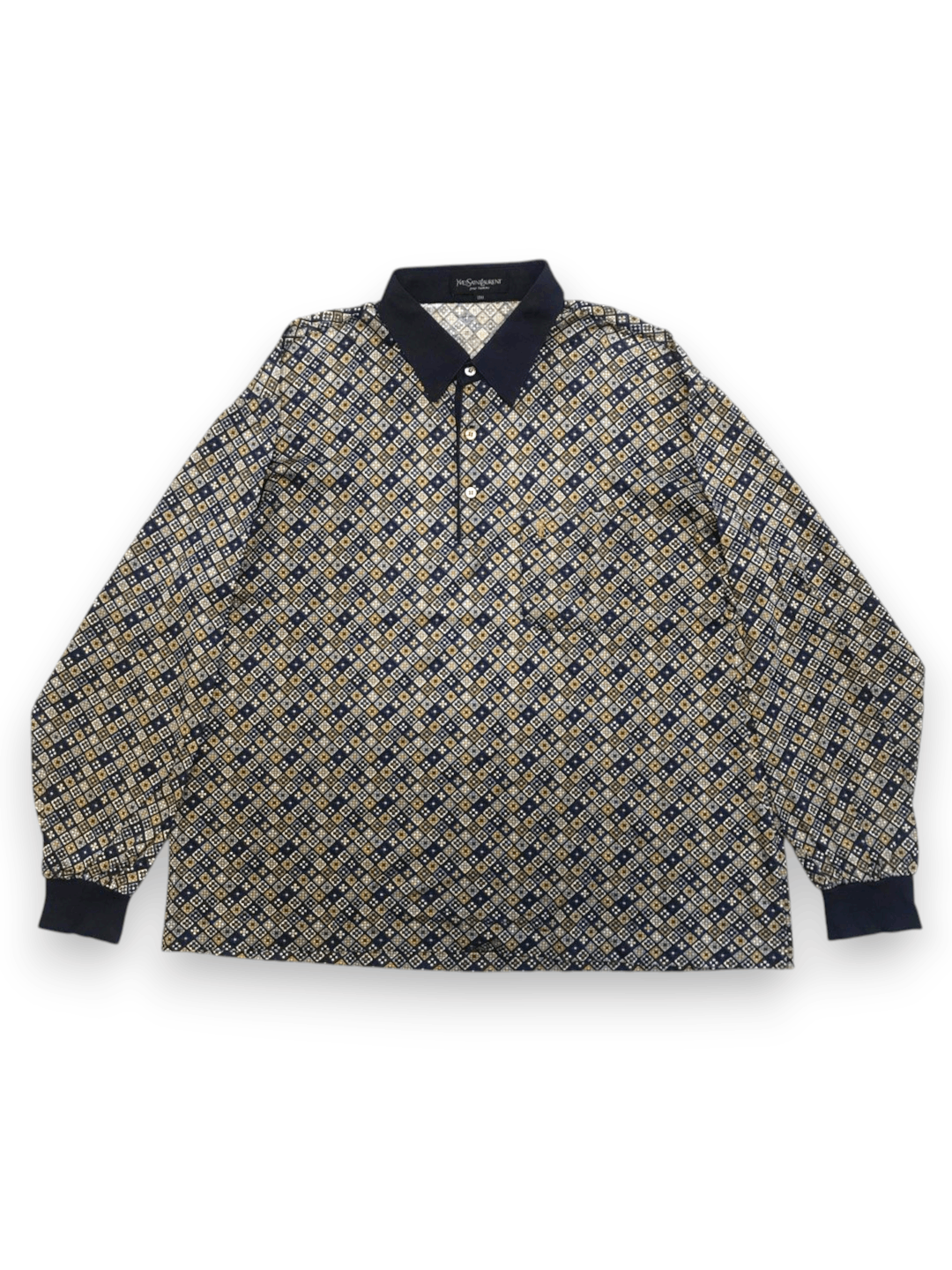 Yves Saint Laurent Vintage Yves Saint Laurent YSL Polo Shirt Size US L / EU 52-54 / 3 - 1 Thumbnail