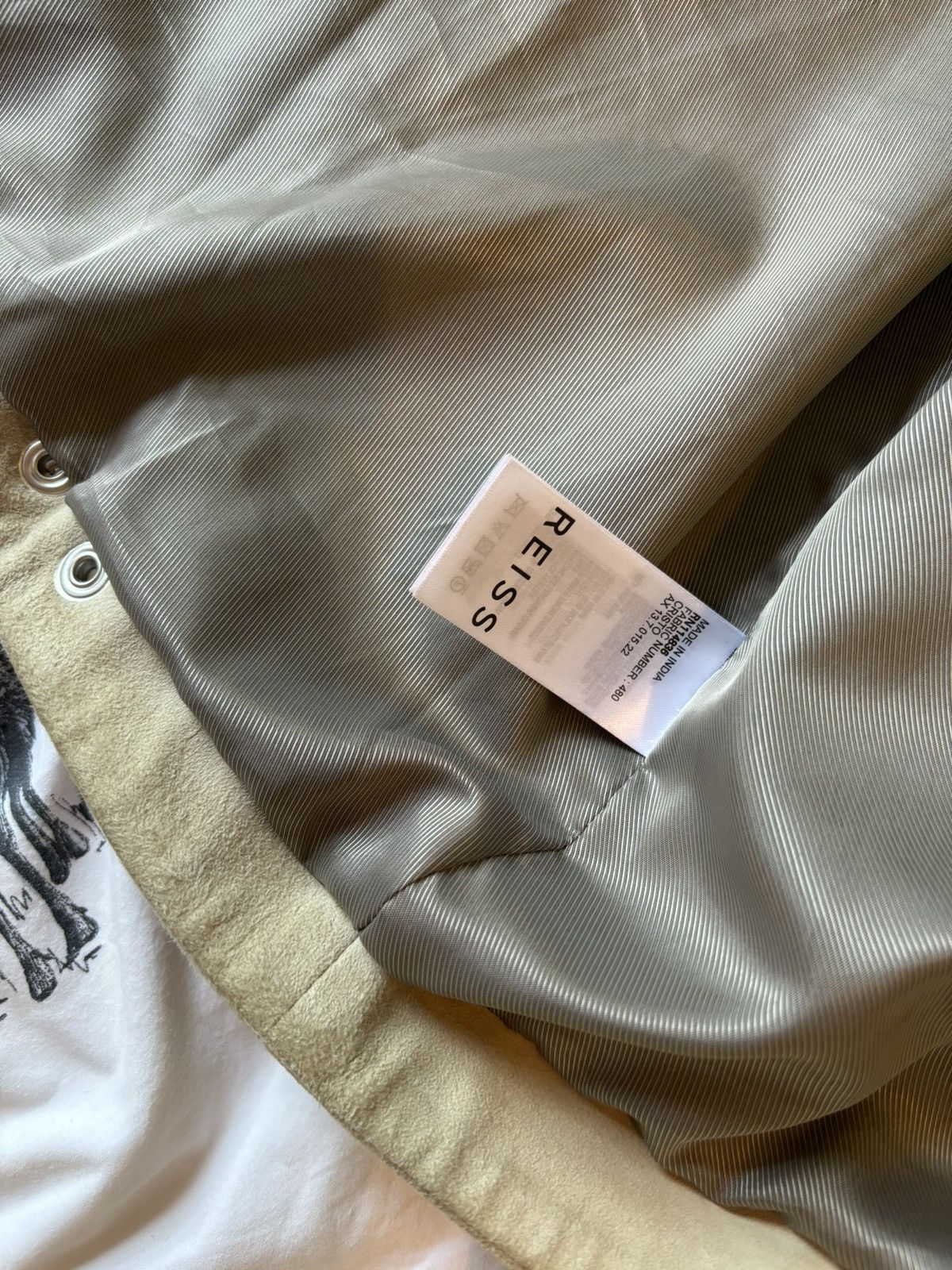 Reiss Reiss Suede Jacket Size US M / EU 48-50 / 2 - 3 Thumbnail