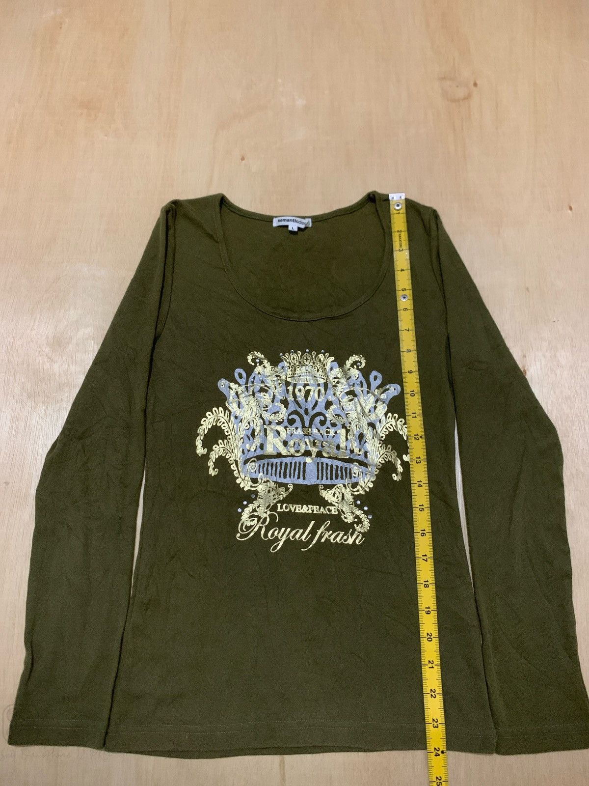 Vintage Y2k Semanticdesign ifsixwasnine Punk style Longsleeve Size L / US 10 / IT 46 - 9 Thumbnail