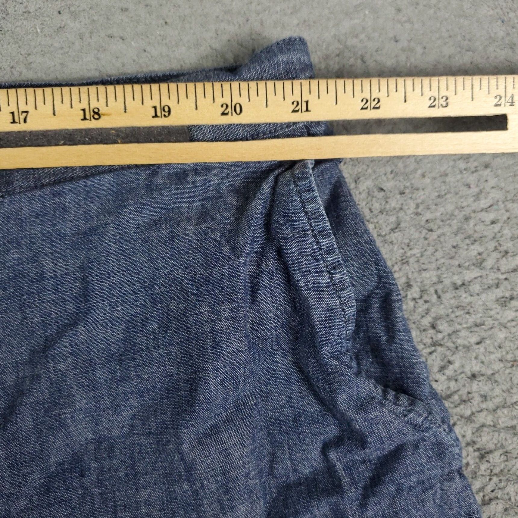 Ralph Lauren VINTAGE Ralph Lauren Shorts Mens Size 42 Chino Flat Front Blue Casual Classic Summer Size US 42 / EU 58 - 4 Thumbnail