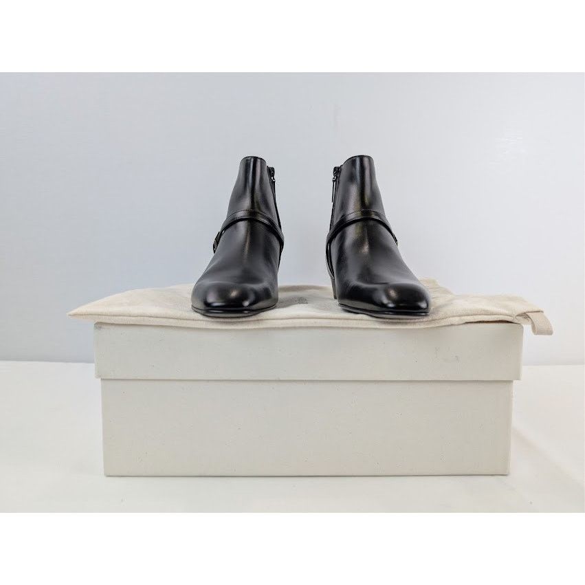 Saint Laurent Paris o1rshd1 Augustin 30 Zipped Boots in Nero Size US 8 / EU 41 - 18 Thumbnail