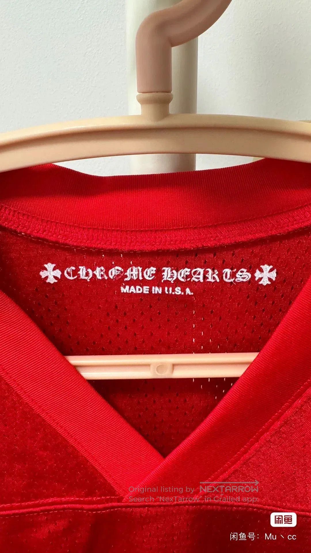Chrome Hearts chrome hearts red ice tennis shirt size L. Size US L / EU 52-54 / 3 - 3 Thumbnail