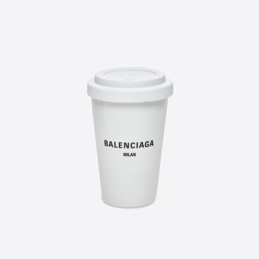 o1la1rc1a0825 Size: OS / Coffee Cup (Porcelain) Milan White