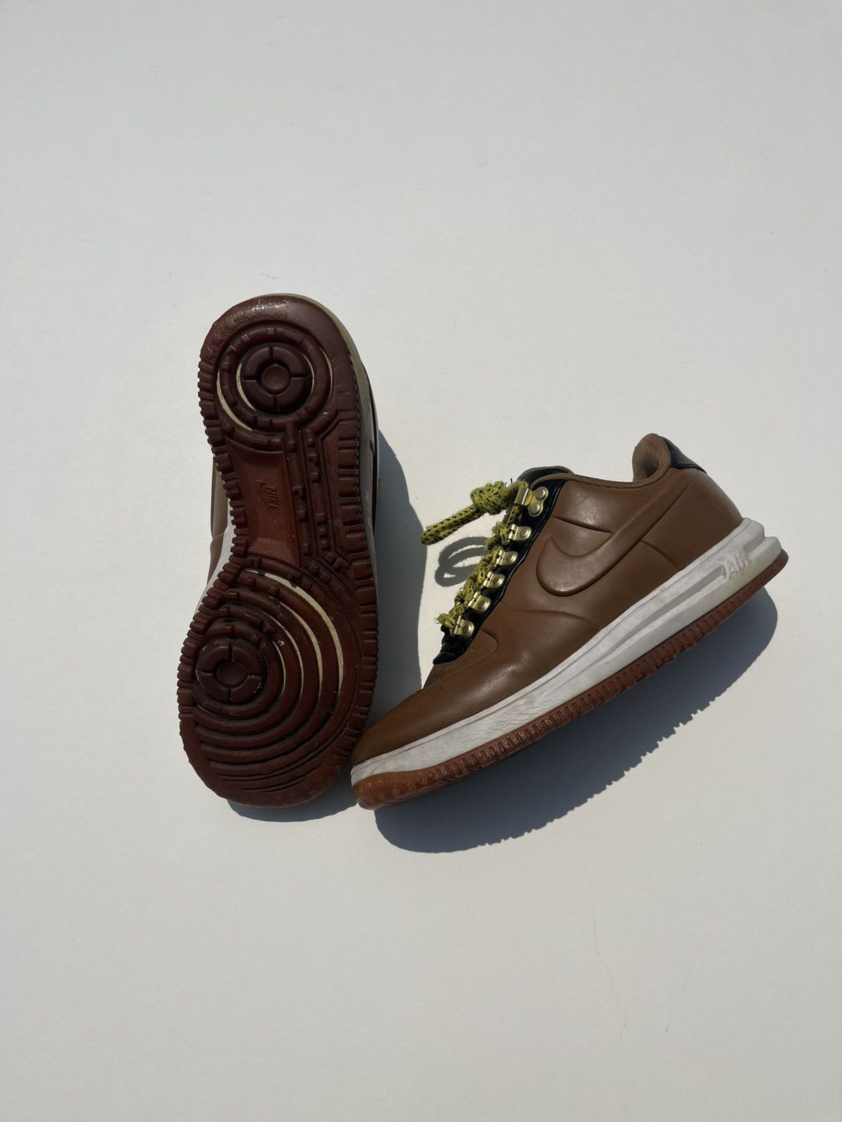 Nike Men’s Nike Lunar Force Duckboot Low Size 8 Ale Brown Black Size US 8 / EU 41 - 5 Thumbnail