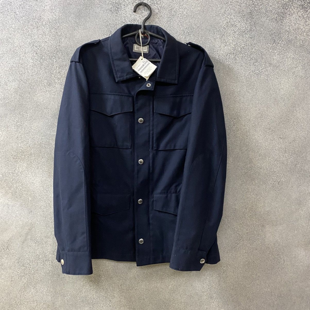 Brunello Cucinelli New Brunello Cucinelli Jacket Nylon Size US M / EU 48-50 / 2 - 1 Thumbnail