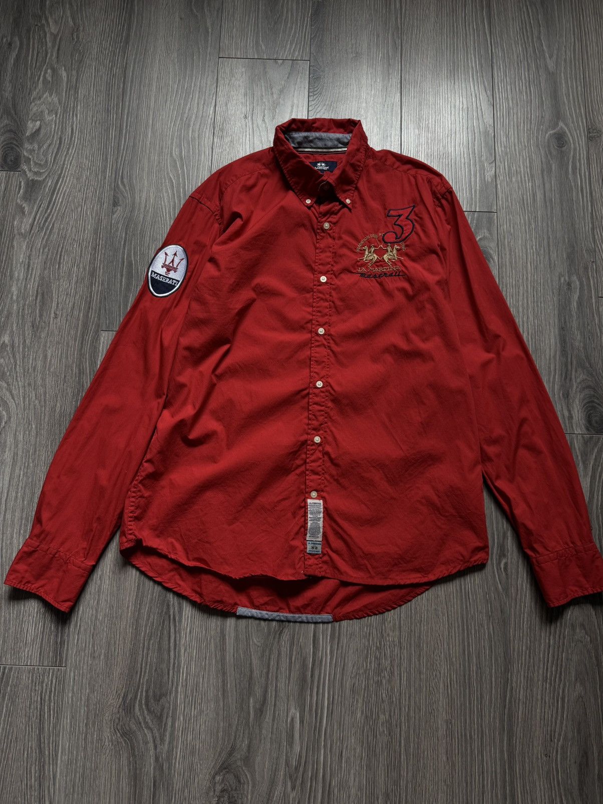 La Martina La Martina Maserati Polo Team Shirt M Size US M / EU 48-50 / 2 - 1 Thumbnail