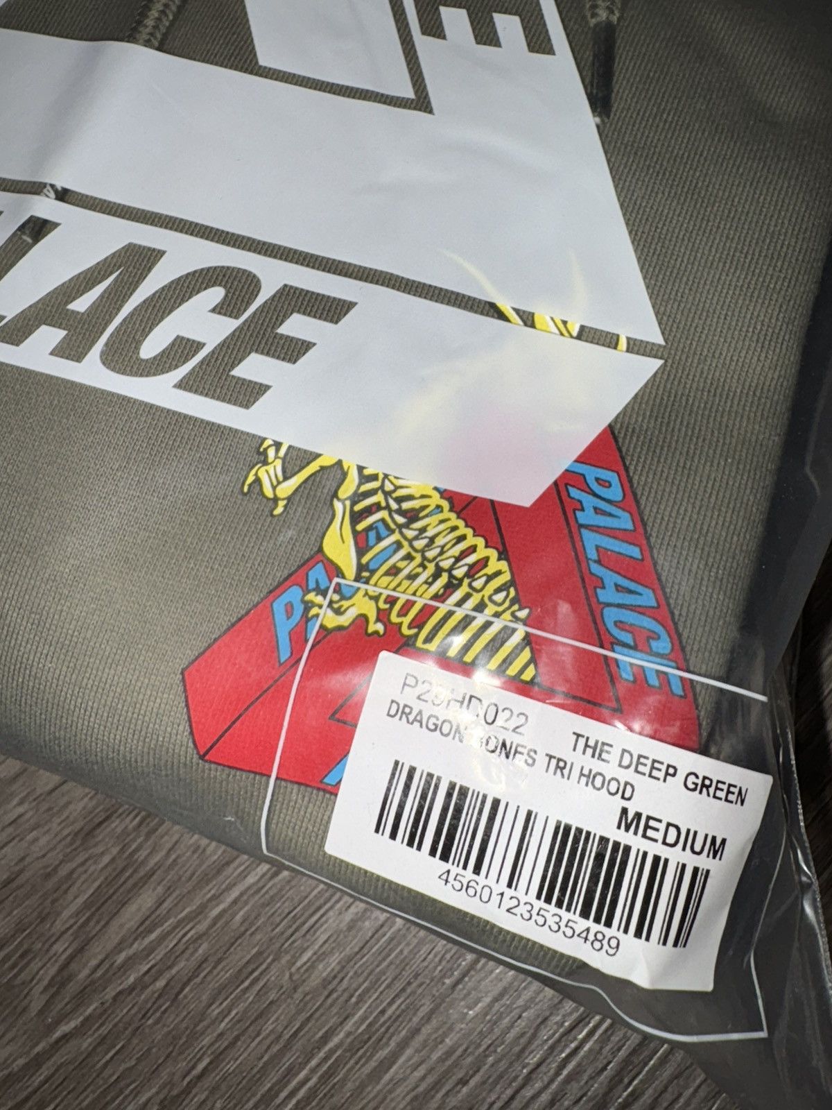 Palace Palace Dragon Bones Tri Ferg Hoodie Olive Size US M / EU 48-50 / 2 - 4 Thumbnail