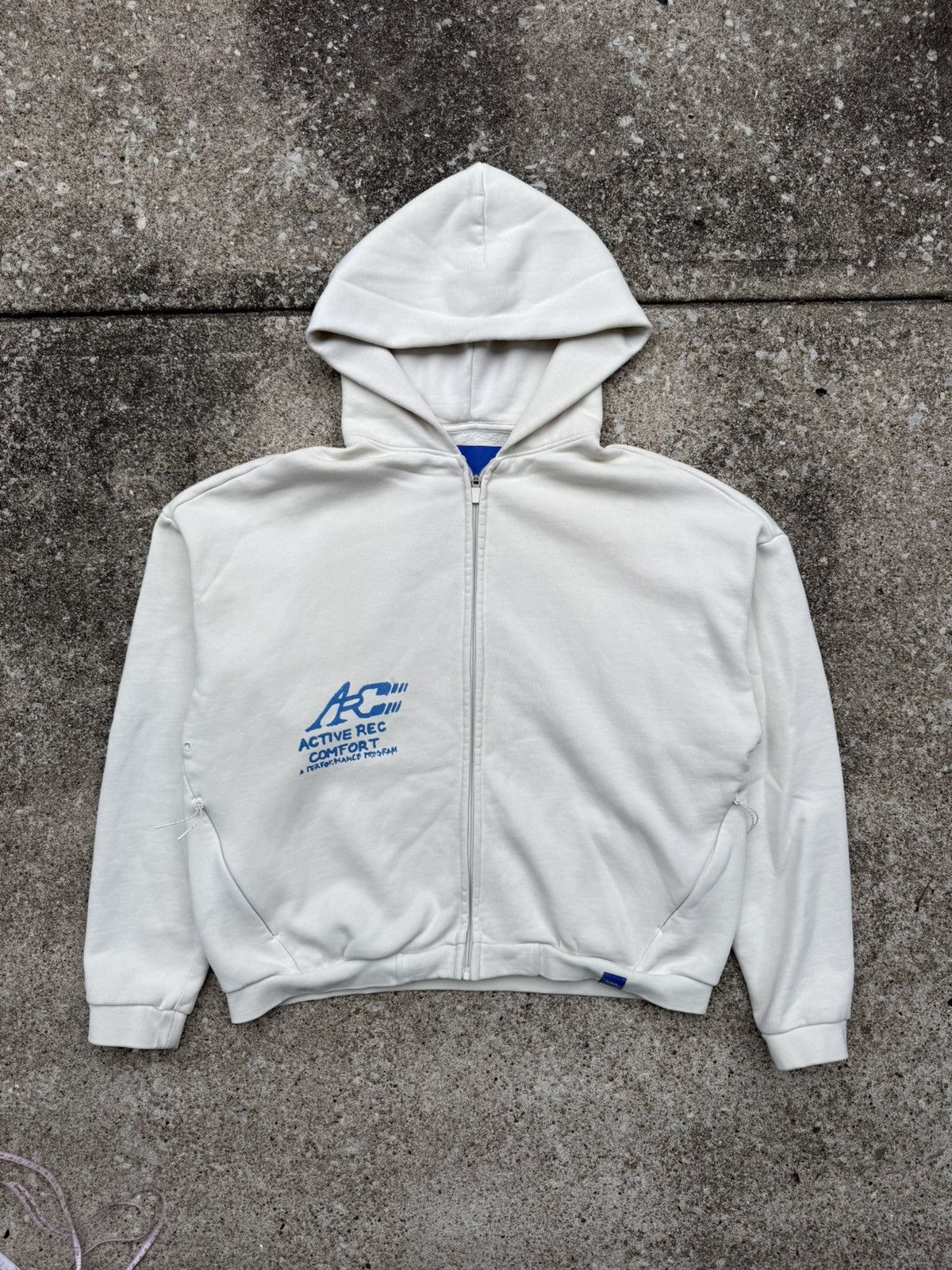 Pacsun A.R.C. Mind Flow Heavyweight Cropped Fit Full Zip Hoodie Size US S / EU 44-46 / 1 - 2 Thumbnail