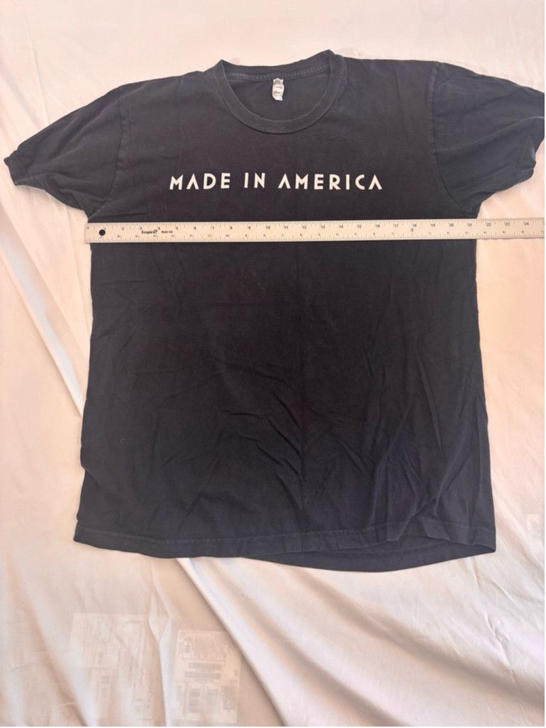 Los Angeles Apparel Men's Los Angeles Apparel T-shirt Size L Black Size US L / EU 52-54 / 3 - 3 Thumbnail