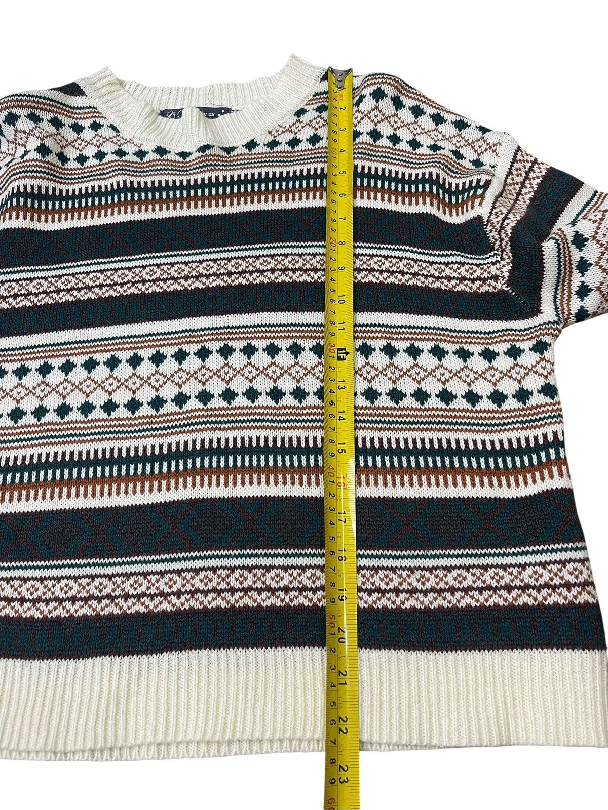 Japanese Brand Vintage As Know As Knitwear Aztec Sweater Size M / US 6-8 / IT 42-44 - 6 Thumbnail